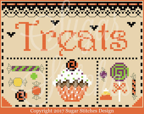 Sugar Stitches Designs ~ Halloween Treats