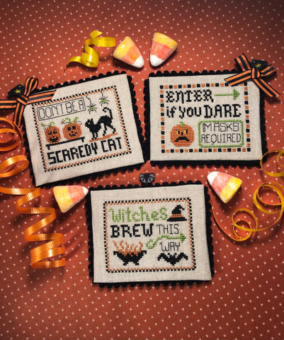 ScissorTail Designs ~ Halloween Party Signs