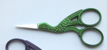 Green Stork Scissors