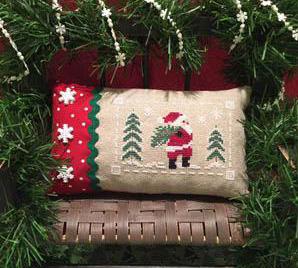 ScissorTail Designs ~ Santa at the Tree Farm