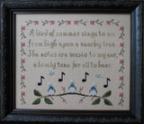 Stitches Through Time ~ Bird of Summer
