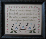 Stitches Through Time ~ Bird of Summer