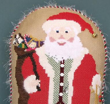 Stitchworks ~ Holiday Stand-Up Santa