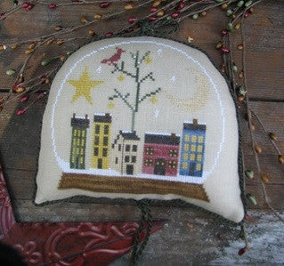 Thistles ~ A Saltbox Christmas Snowglobe