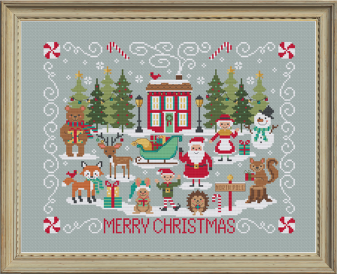 Tiny Modernist ~ Christmas Stitch-A-Long (ALL 4 Parts!)