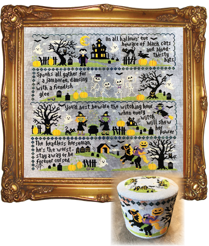 Tiny Modernist ~ 2019 Halloween SAL: Sleepy Hollow. PART 4 The Headless Horseman