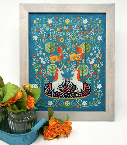 Tiny Modernist ~ Unicorn Tapestry