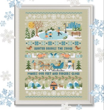 Tiny Modernist ~ Winter Band Sampler