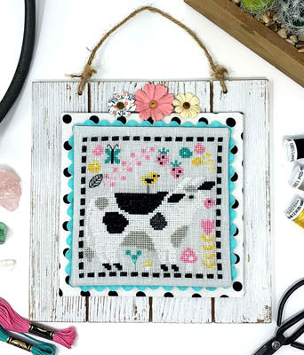 Tiny Modernist ~ Strawberry Cow