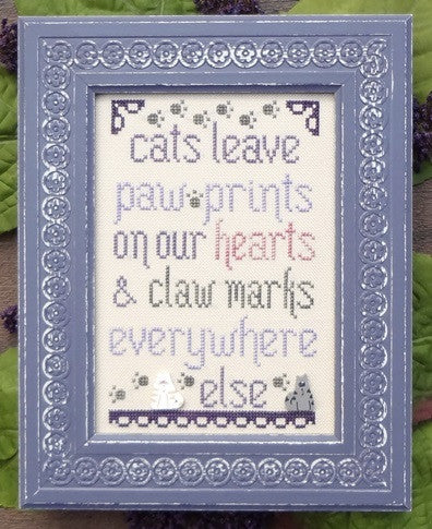 My Big Toe Designs ~ Cats Leave Pawprints