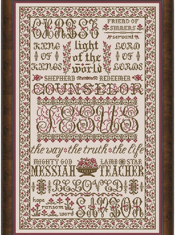 My Big Toe Designs ~ The Name of Jesus