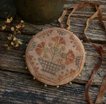 Threadwork Primitives ~ Quaker Carnations Pinwheel