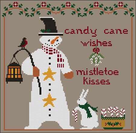 Twin Peak Primitives ~ Mistletoe Kisses