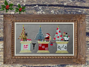 Twin Peak Primitives ~ Stitching Christmas