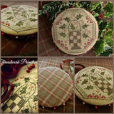 Threadwork Primitives ~ Quaker Holly Pinwheel