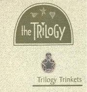 The Trilogy ~ Circle Star Sterling Silver Trinket