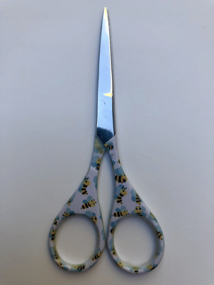 Honey Bee Scissors (white)