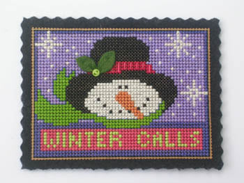 Val's Stuff ~ Winter Calls Kit (paper, felt, & buttons)