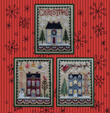 Waxing Moon Designs ~ Christmas House Trio