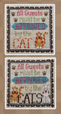 Waxing Moon Designs ~ Cat Owner's Welcome (2 patterns included)