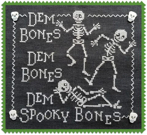 Waxing Moon Designs ~ Dem Bones!