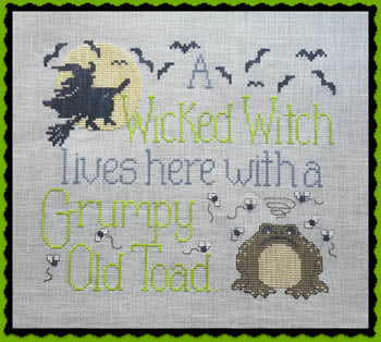 Waxing Moon Designs ~ Wicked Witch & Grumpy Toad
