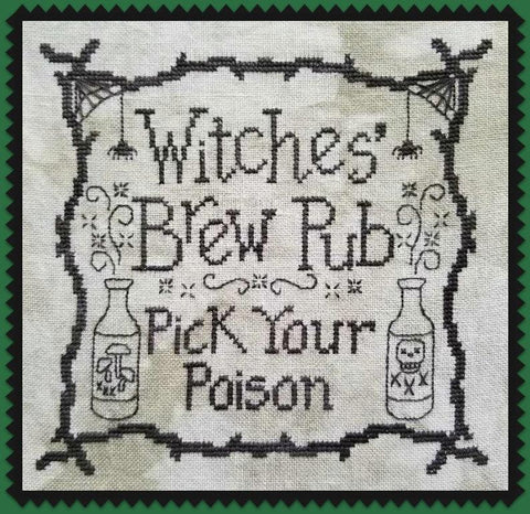 Waxing Moon Designs ~ Witches' Brew Pub - TWO DESIGNS!