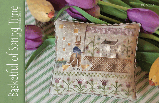 Country Stitches/With Thy Needle & Thread ~ Basketful of Spring Time