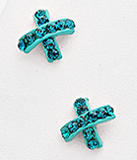 X Stitch Earrings (various colors!)