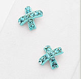 X Stitch Earrings (various colors!)